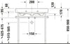 Duravit Happy D.2 Metal console