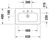 Duravit ME by Starck Washbasin Compact