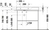 Duravit DuraSquare Metal console