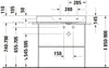 Duravit DuraSquare Metal console