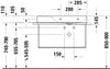 Duravit DuraSquare Metal console