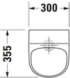 Duravit ME by Starck Waterless urinal Dry