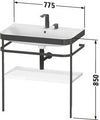 Duravit Happy D.2 c-bonded set with metal console