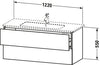 Duravit L-Cube Vanity unit wall-mounted