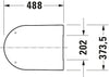 Duravit ME by Starck Toilet seat