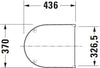 Duravit Starck 3 Toilet seat