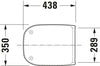 Duravit D-Code Toilet seat 006739