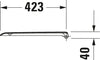 Duravit D-Code Toilet seat 006739