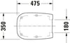 Duravit D-Code Toilet seat