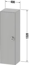 Duravit White Tulip Semi-tall cabinet
