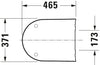 Duravit White Tulip Toilet seat