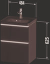 Duravit D-Neo Vanity unit wall-mounted