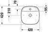 Duravit Zencha Washbowl