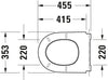Duravit Qatego Toilet seat