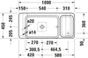 Duravit Qatego Washbowl with console and console support