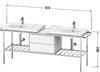 Duravit Aurena Metal console and drawer