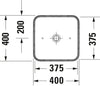 Duravit D-Neo Washbowl