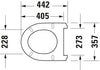 Duravit Duravit No.1 Toilet seat