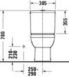 Duravit Duravit No.1 Two-piece toilet