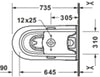 Duravit Qatego Toilet seat