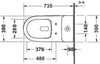 Duravit Qatego Toilet seat