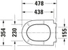 Duravit Qatego Toilet seat