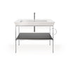 Duravit White Tulip Metal console
