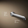 Kohler Wall-mount bath spout with Straight design, 12"