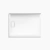 Kohler 48" x 36" corner shower base, left drain