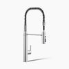 Kohler Semi-professional kitchen sink faucet with three-function sprayhead
