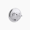 Kohler Rite-Temp® valve trim with push-button diverter and cross handle