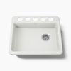 Kohler Riverby® 25" undermount single-bowl kitchen sink