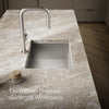 Kohler Vault™ 25" top-/undermount single-bowl kitchen sink