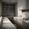 Kohler Two-hole wall-mount bridge kitchen sink faucet