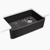 Kohler 34" undermount single-bowl farmhouse kitchen sink