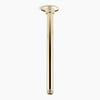 Kohler 12" ceiling-mount single-function rainhead arm and flange
