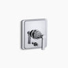 Kohler Rite-Temp® valve trim with push-button diverter and lever handle
