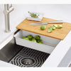 Kohler 27" top-/undermount single-bowl workstation kitchen sink
