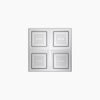 Kohler Overhead shower panel with four 22-nozzle sprayheads