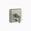 Kohler Rite-Temp® valve trim with push-button diverter and lever handle