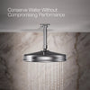 Kohler Traditional 10" single-function rainhead, 1.75 gpm