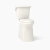 Corbelle® Tall ContinuousClean two-piece elongated toilet with skirted trapway, 1.28 gpf