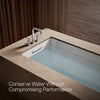 Kohler Deck-mount bath faucet trim with Cross handles