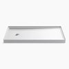 Kohler Rely® 60" x 32" alcove shower base, left drain