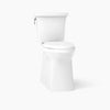 Corbelle® Tall ContinuousClean two-piece elongated toilet with skirted trapway, 1.28 gpf