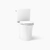 Veil® Two-piece elongated toilet with skirted trapway, 1.28 gpf