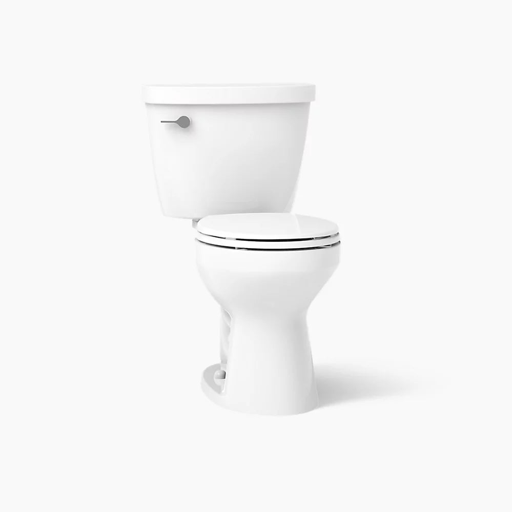 Cimarron® ContinuousClean ST two-piece round-front toilet, 1.28 gpf