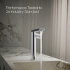 Composed®Tall single-handle bathroom sink faucet with Lever handle, 1.2 gpm