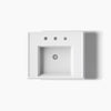 Kohler 24" square pedestal bathroom sink
