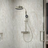 Kohler Two-way exposed thermostatic valve with shower column for rainhead and handshower